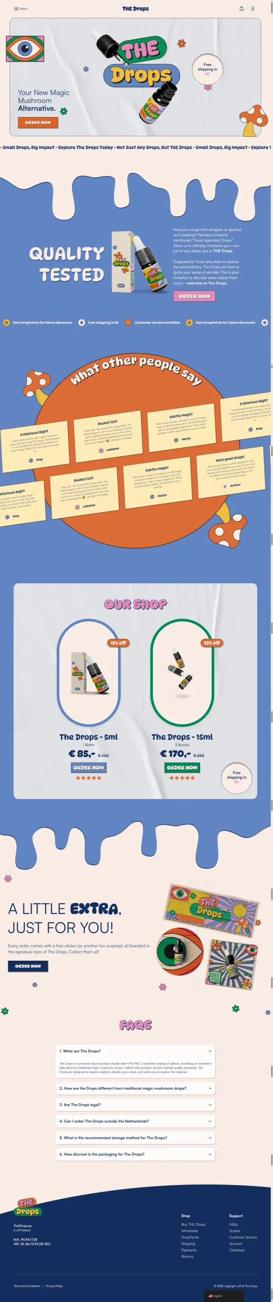 Thedrop Home