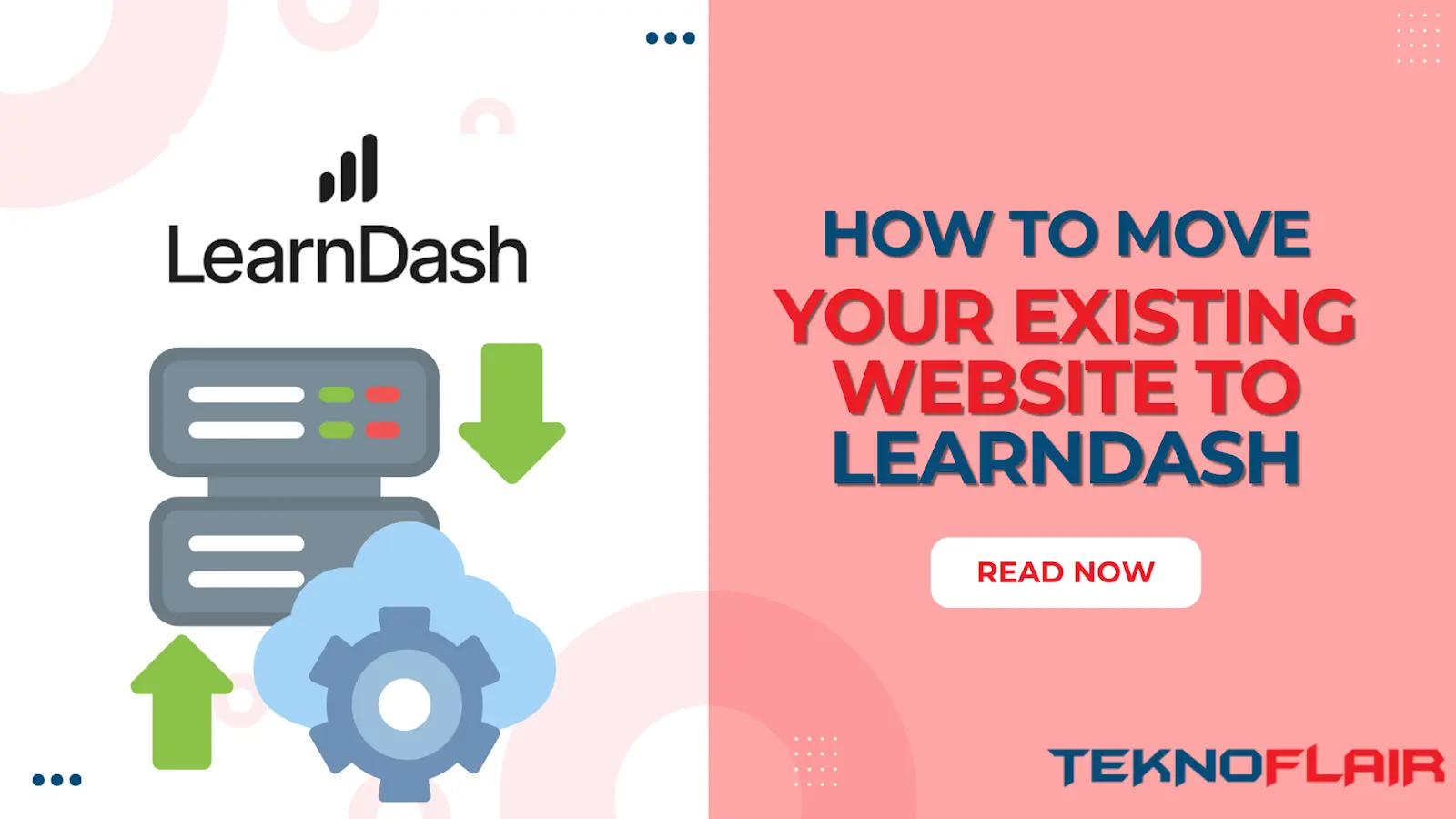 Existing Website To Learndash