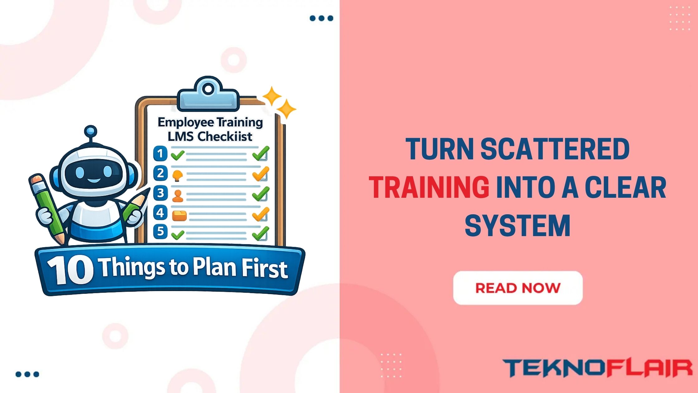 Employee Training Checklist for LMS